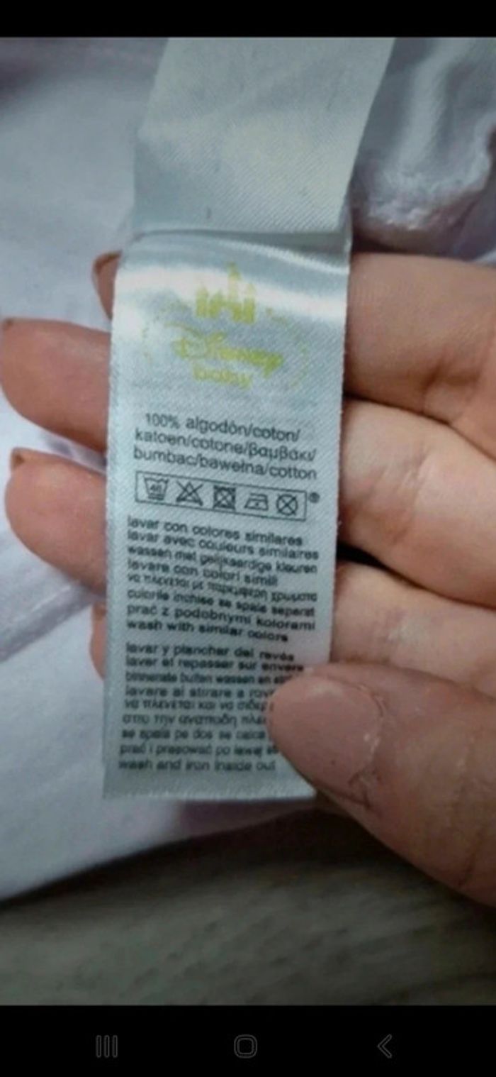 T-shirt manches longues disney 18mois 👻 - photo numéro 4