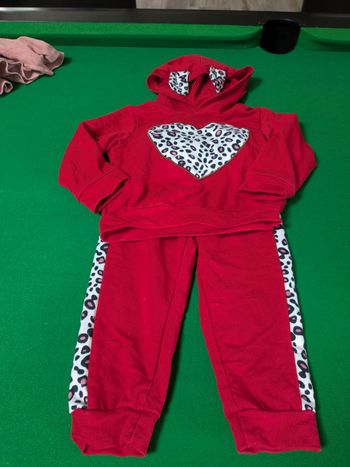 Jogging fille 3 ans sweat capuche