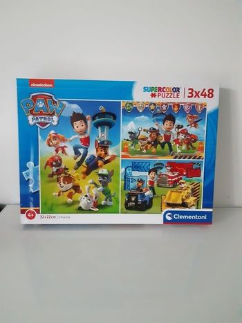 3 puzzles Pat Patrouille 48 pièces