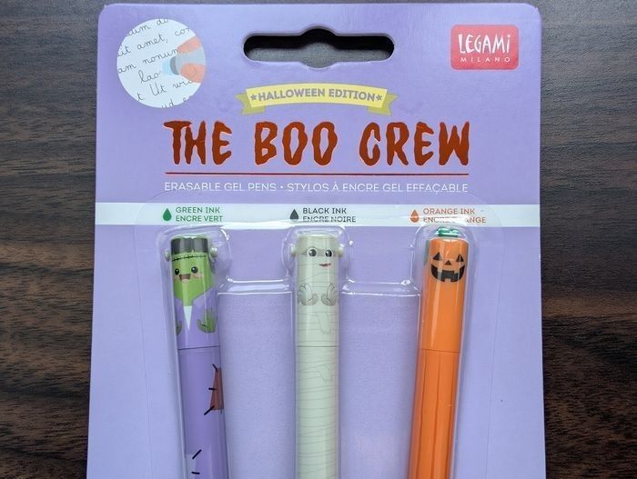 ⚰️🎃🧟 Stylos Effaçable Legami - Halloween 2023 🧟 🎃⚰️ *TRÈS RARE* - photo numéro 3