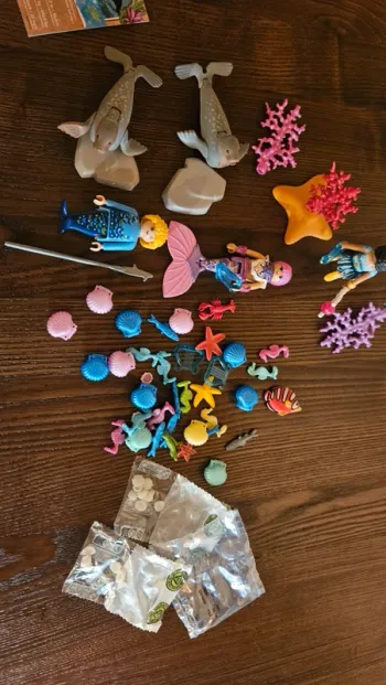 Sirene et phoque playmobil