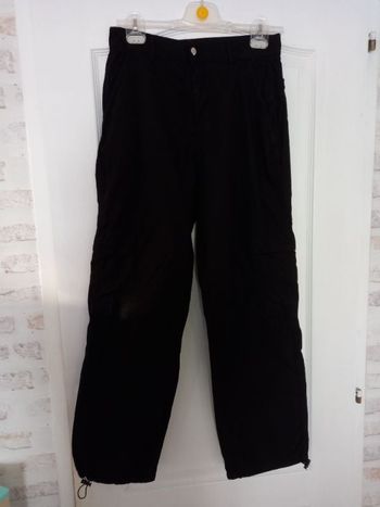 Pantalon toile style cargo