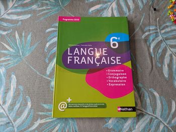 Manuel français 6e