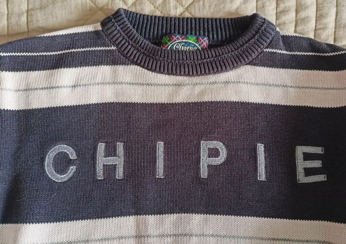 Pull rayé Chipie taille 4 ans - photo numéro 3