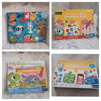 Lot de jeux éducatifs électroniques nathan à partir de 2ans