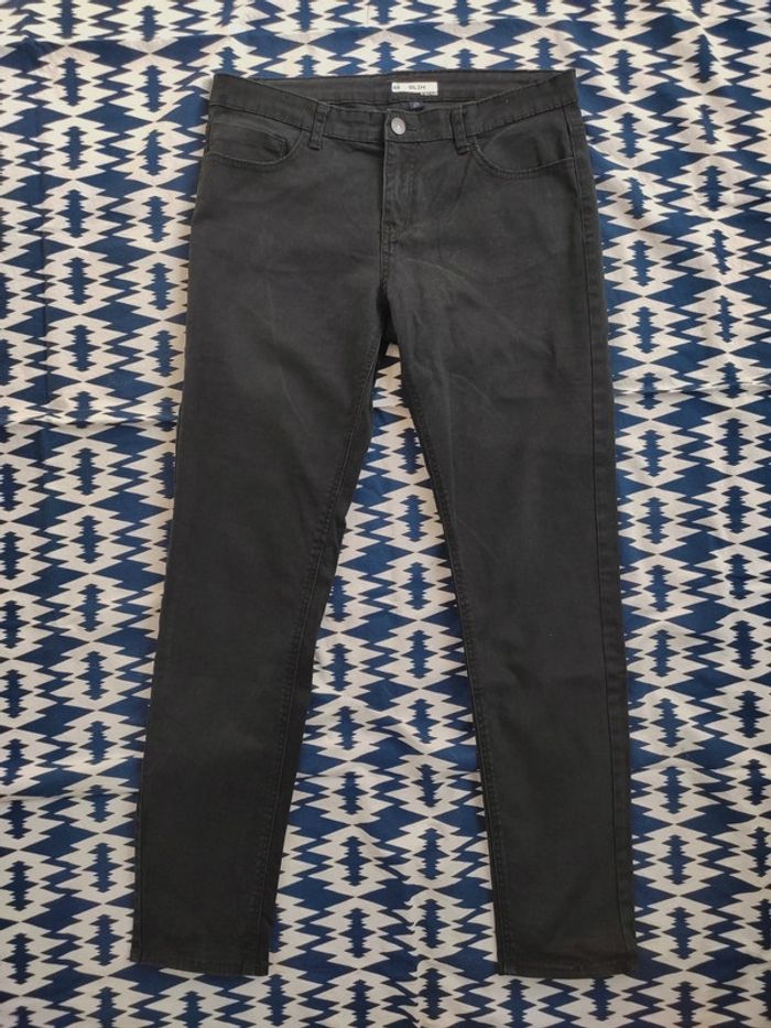 Jean slim noir Kiabi 40 - photo numéro 6