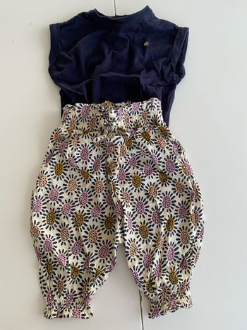 Ensemble saroual / t-shirt