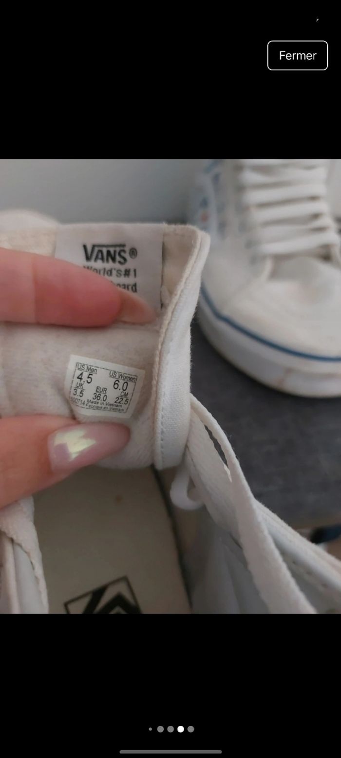 Vans haute - photo numéro 5