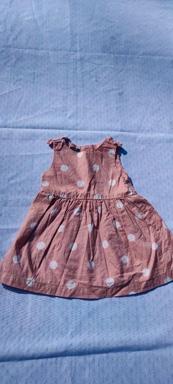 Robe à pois 9 mois