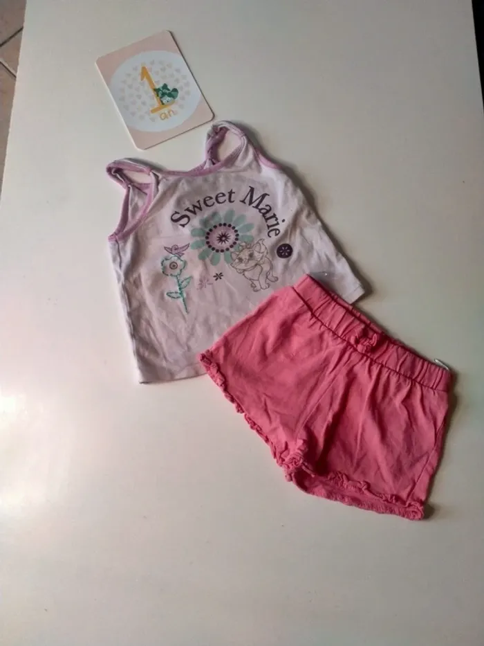 Ensemble bébé fille 1 an - photo numéro 2