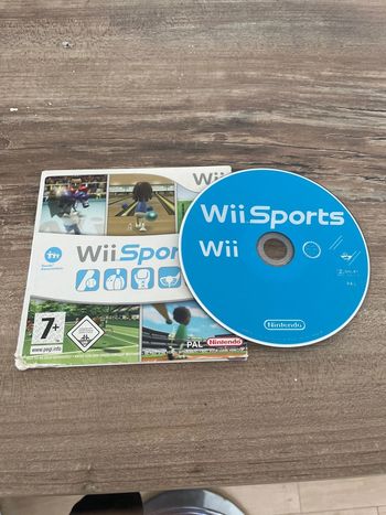 Jeu vidéo Wii Sports sur console Nintendo Wii