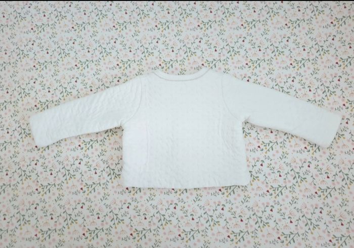 Gilet blanche texturée Petit Bateau - photo numéro 5