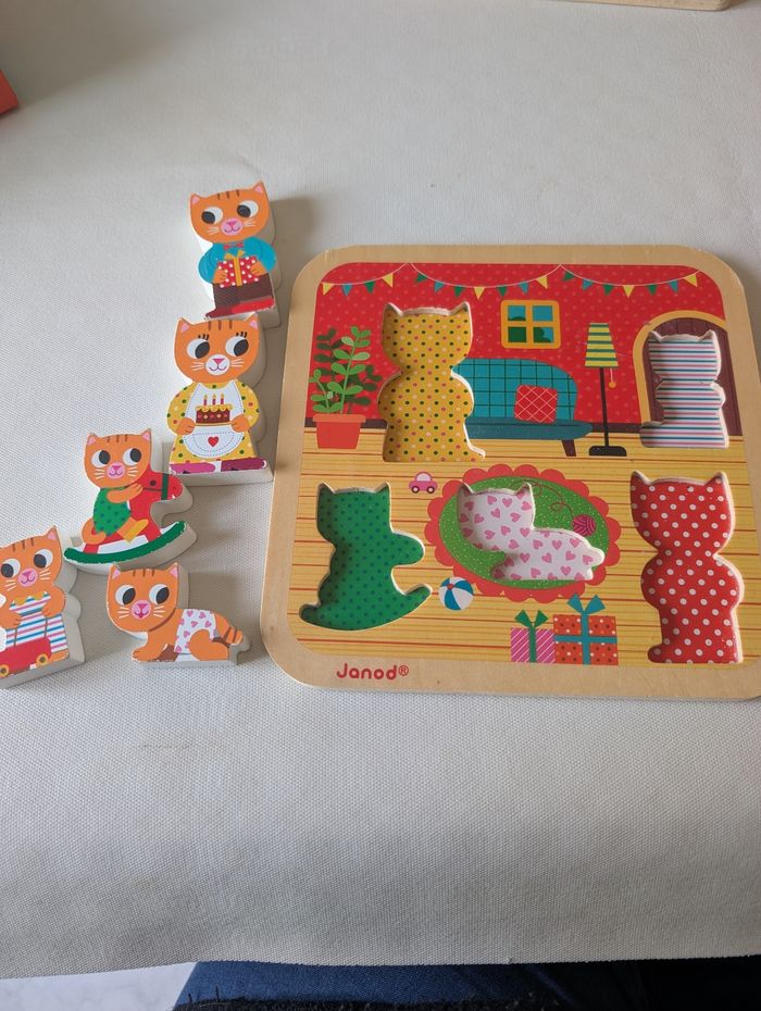 Puzzle en bois - photo numéro 2