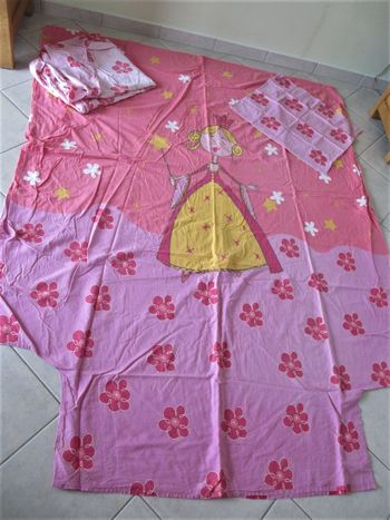 Parure de lit princesse La Redoute - Housse de couette 200 x 200