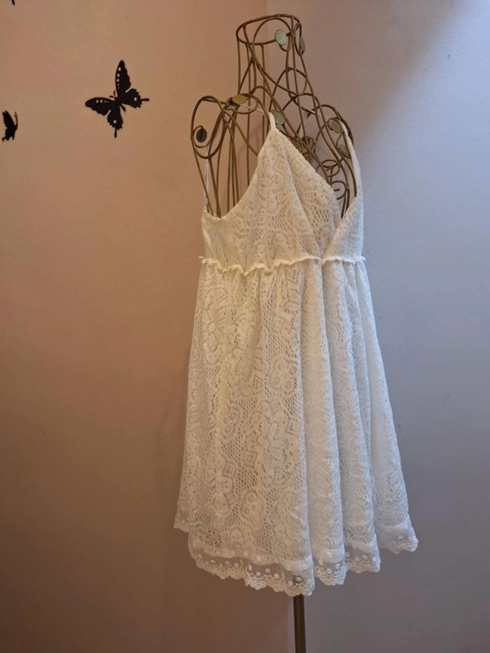 Tunique blanche & dentelle - photo numéro 3