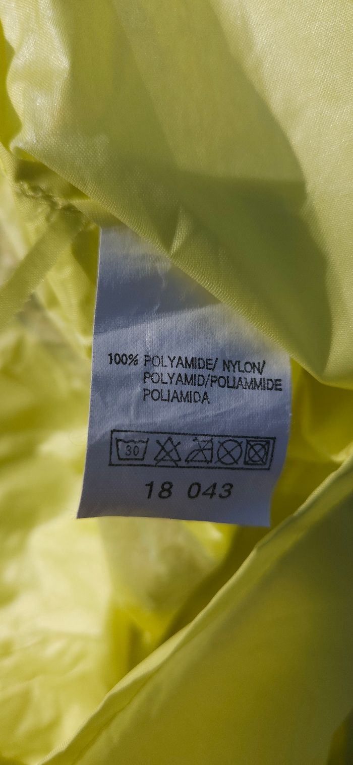 K-Way vintage jaune enfants taille L - photo numéro 6