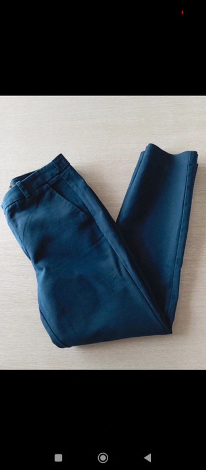 Pantalon style chino Zara