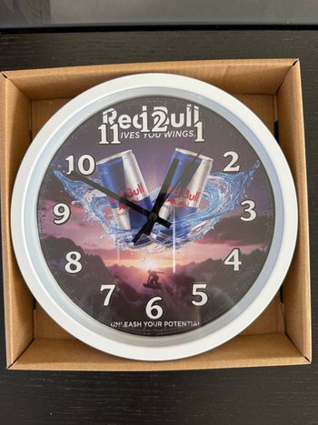Horloge murale Red bull 20cm