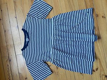Robe bleu tubique Petit Bateau 8 ans