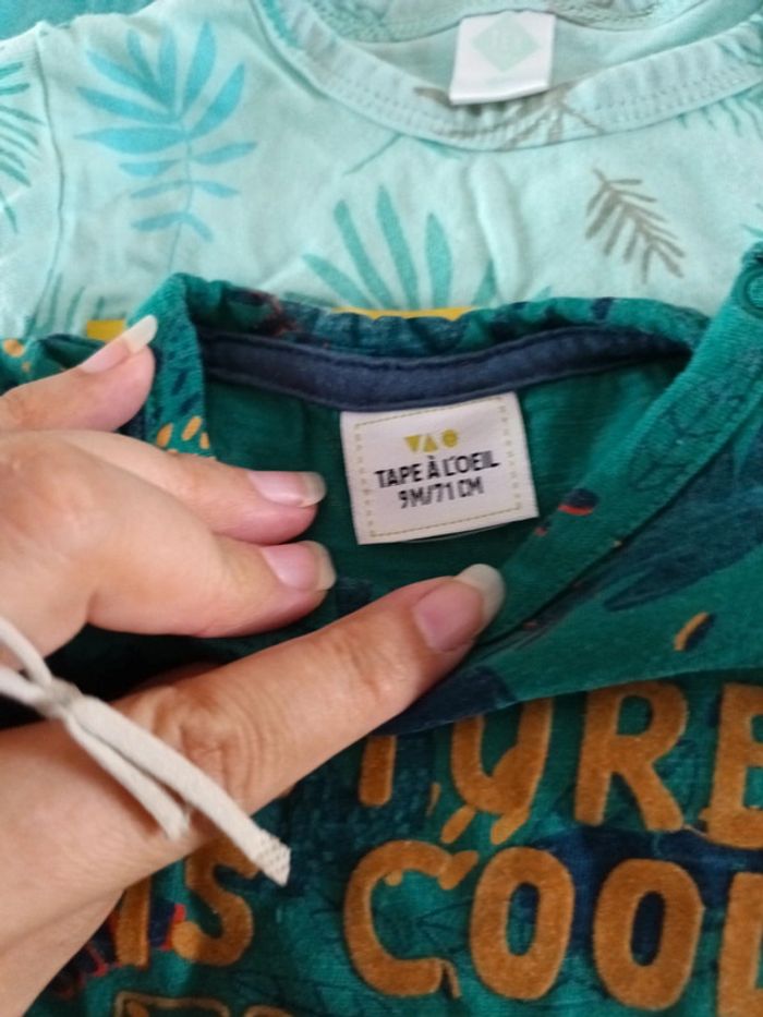 Lot tshirt 9mois - photo numéro 9