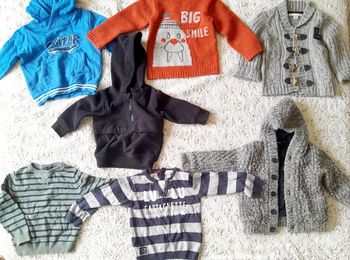 Lot pull et gilet