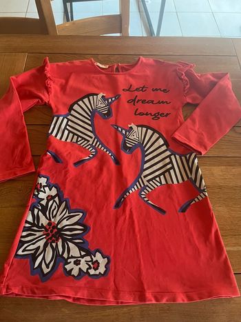 Robe zèbre musai 10 ans
