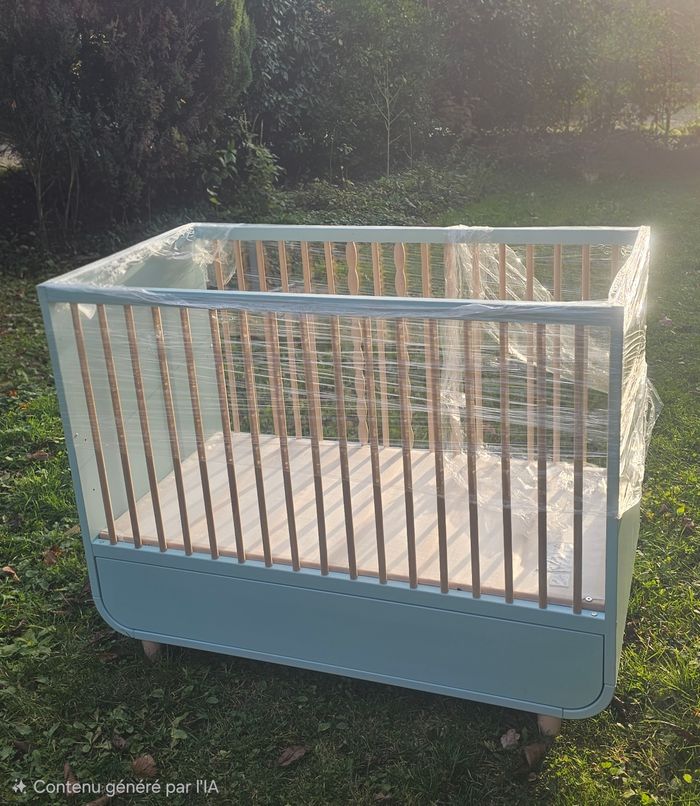 Lit bébé évolutif Ikea Myllra - photo numéro 4