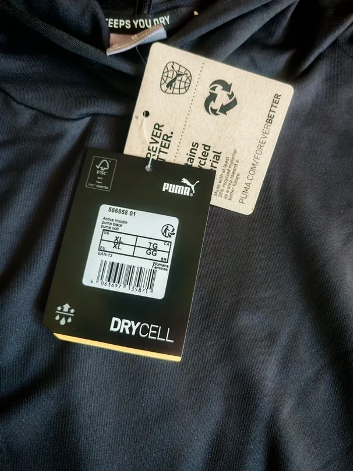 Sweat à capuche active  puma femme 42 drycell - photo numéro 6