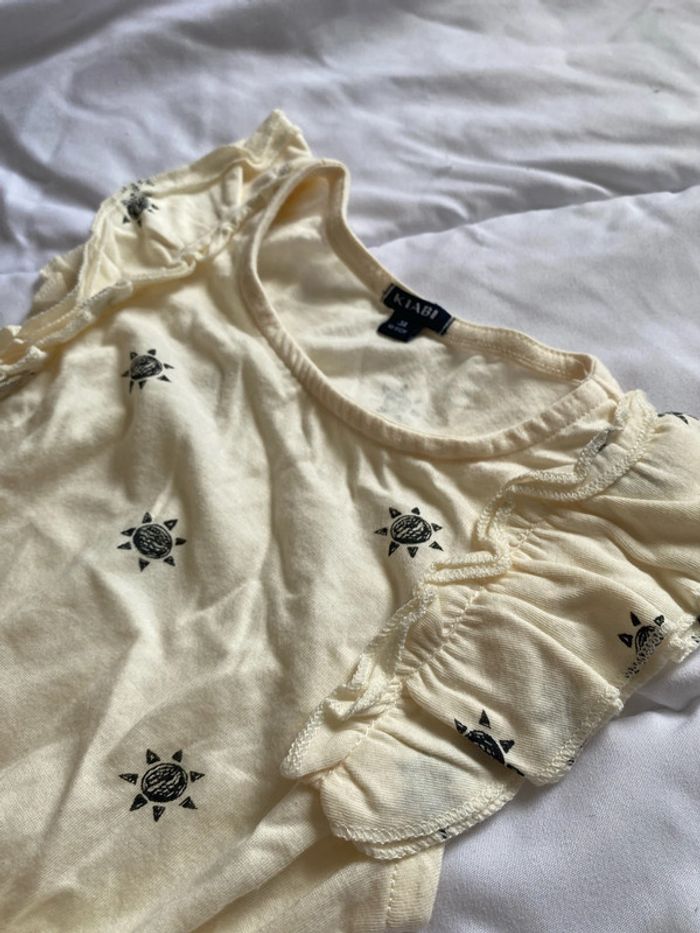 Robe motif soleil avec ceinture 3 ans - photo numéro 3