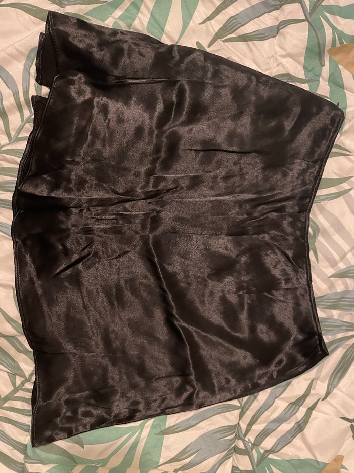 Jupe short noire Zara taille S neuve avec étiquette - photo numéro 4