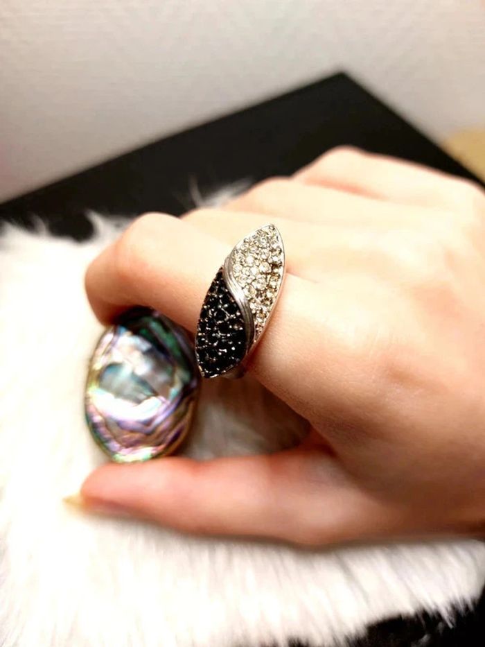 Magnifique bague style vintage cocktail taille 55 - photo numéro 2