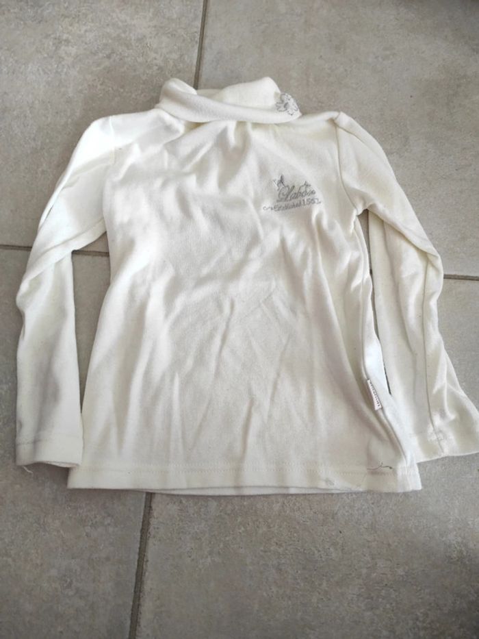 Tee shirt col roulé 4 ans