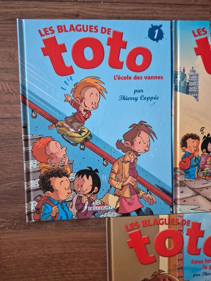 Lot de 3 bandes dessinées Les blagues de Toto - photo numéro 2