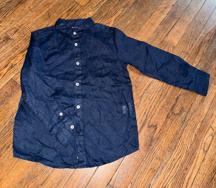 Chemise Monoprix en lin 6 ans