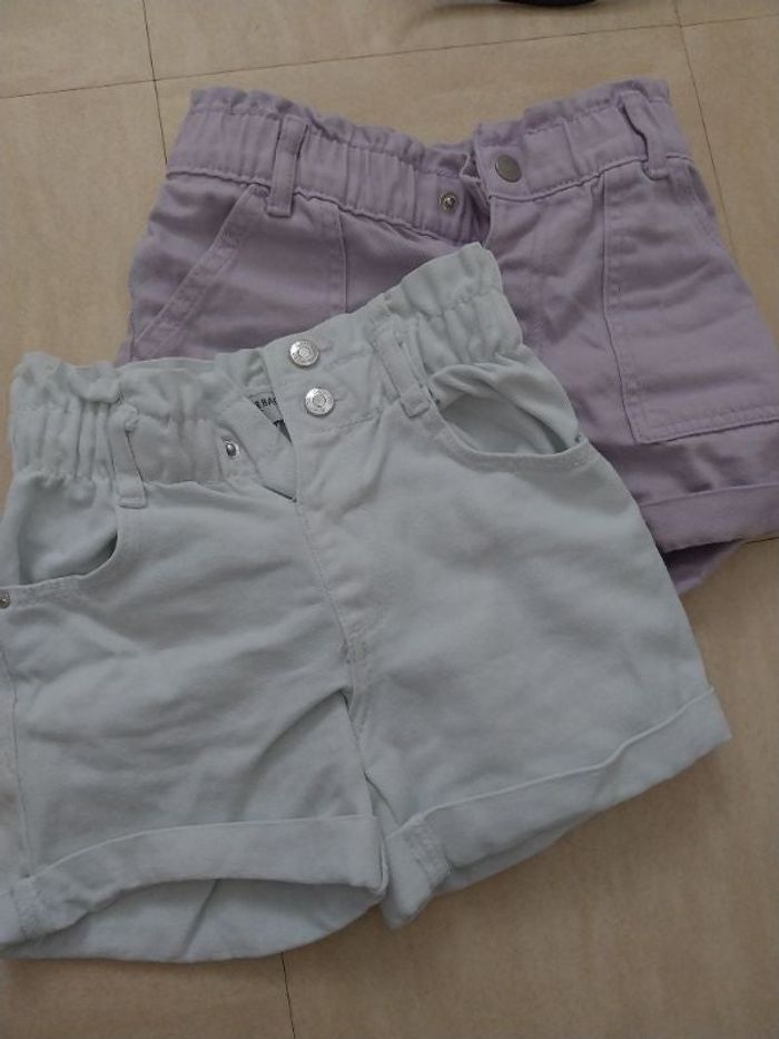 2 shorts fille