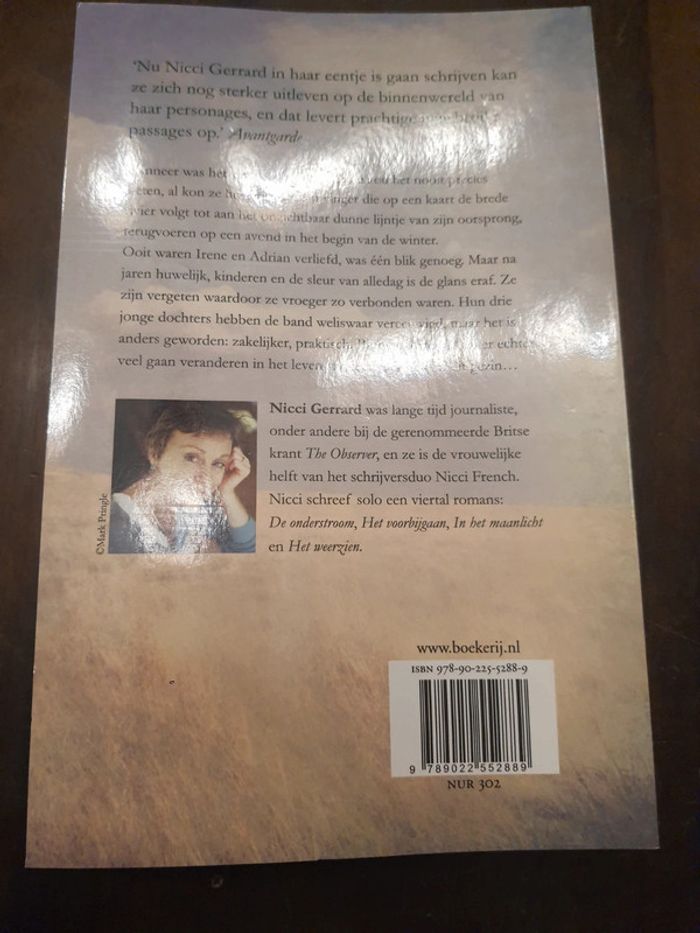 Boek Het Voorbijgaan Nicci Gerrard - photo numéro 3