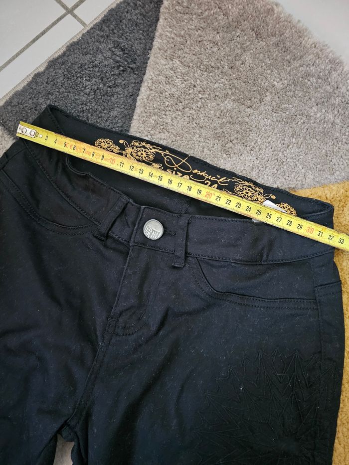 Pantalon noir Desigual taille 24 - photo numéro 5