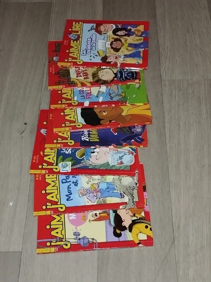 Lot de 8 magazines J’aime lire année 2015-16 L041 - photo numéro 2