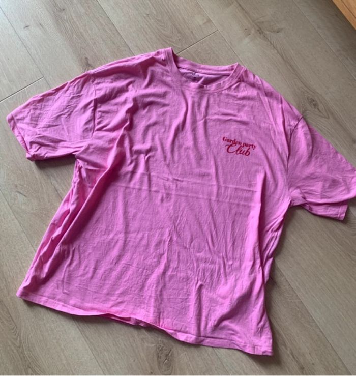 T-shirt rose - photo numéro 2