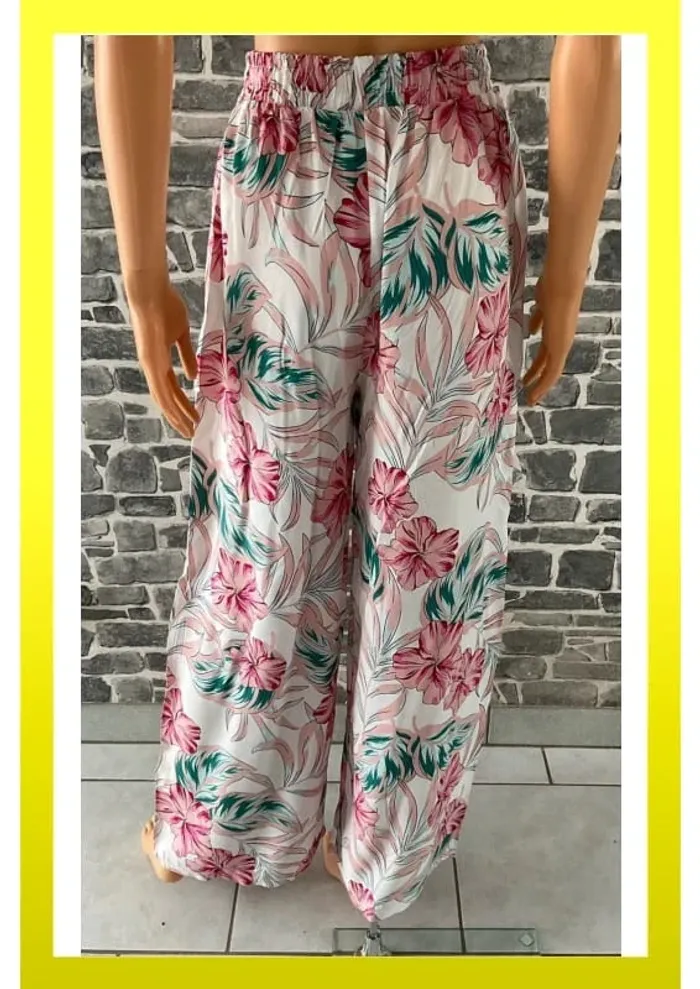Pantalon Palazzo " Cotton bio " - photo numéro 4