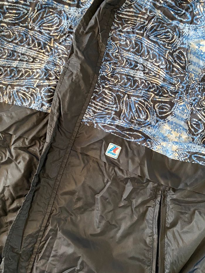 Kway vintage taille L banane mixte imperméable k-way - photo numéro 3