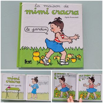 Livre petit format : La maison de Mimi Cracra, le Jardin (70)