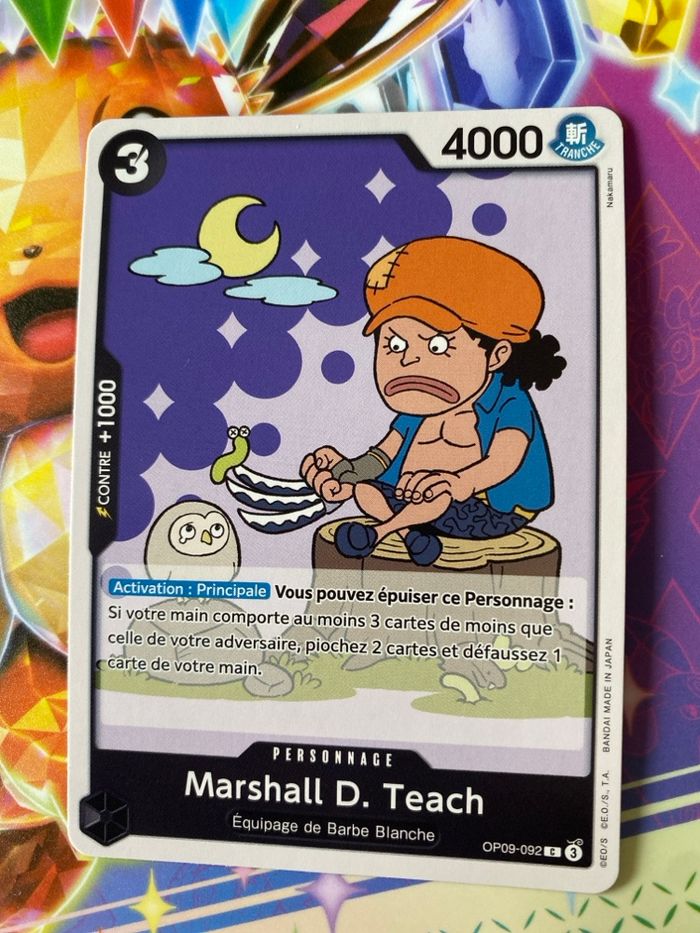 Carte one piece neuf