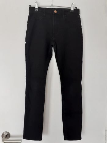Jean fille noir 10 ans / 11 ans réglable Skinny fit et denim
