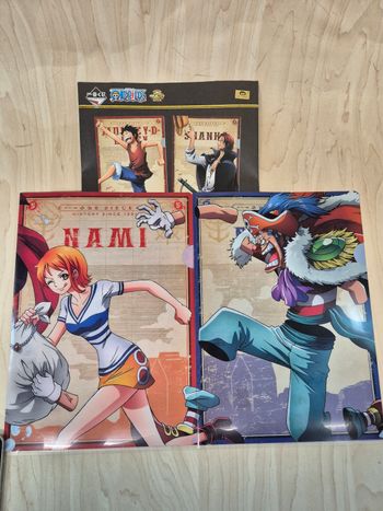 Set 2 pochettes à coin One Piece Ichibankuji : Nami & Baggy