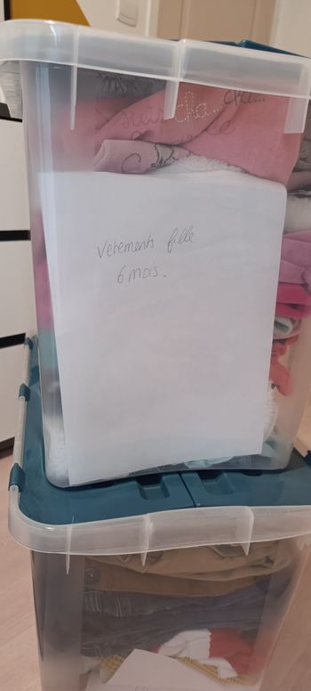 Lot vêtement bébé fille 6 mois