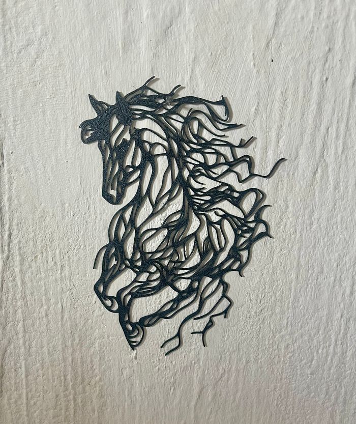 Art Mural Cheval Galope