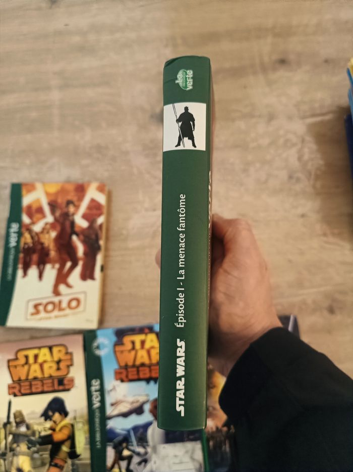 Livres star wars bibliothèque verte - photo numéro 2