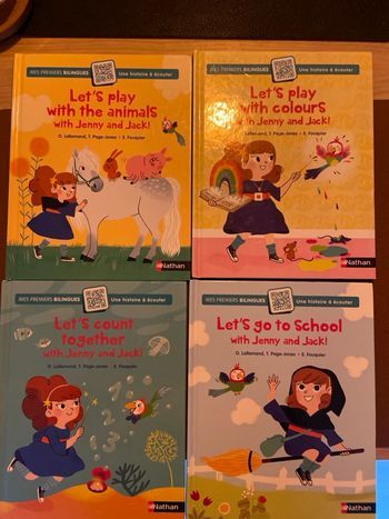 4 Livres « Mes premiers bilingues »