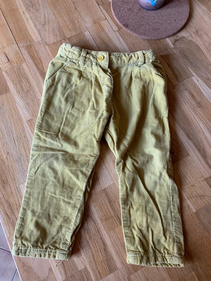 Pantalon velours boutchou 18 mois